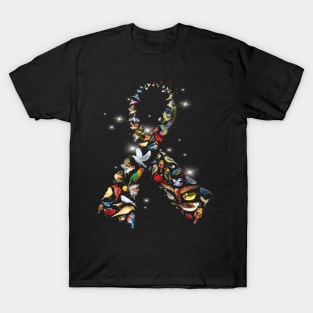 HIV Birds Symbol Costume Gift T-Shirt